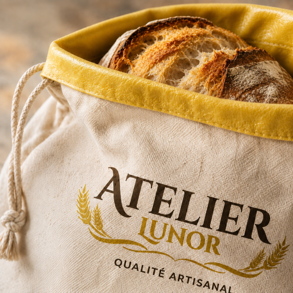 Le Sac Lunor (30 x 40 cm) — Votre pain frais après 7 jours
