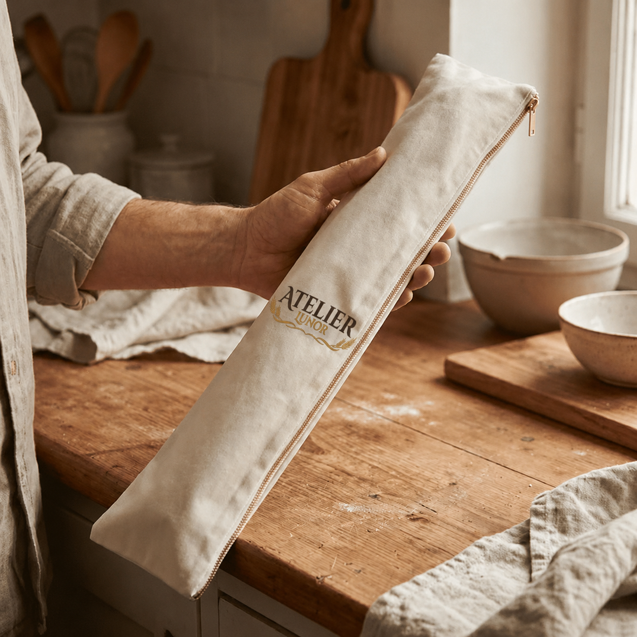 Le sac à baguette de l'Atelier Lunor (70 x 10)