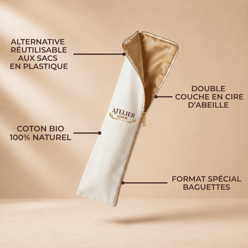Le sac à baguette de l'Atelier Lunor (70 x 10)