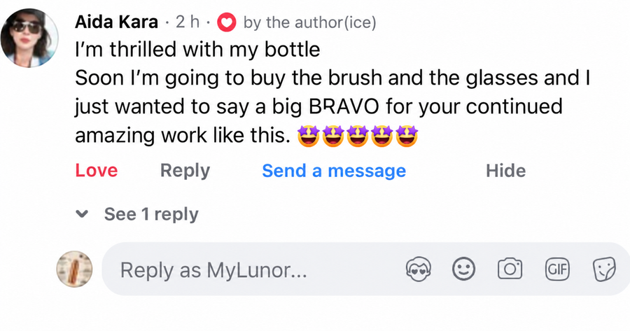 Facebook customer review 1